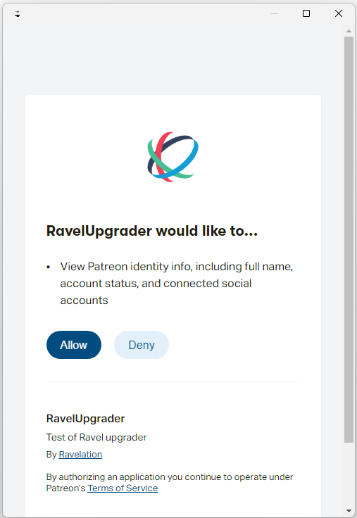 Image RavelUpgradeForm%  WIDTH=649 HEIGHT=942 