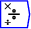 \resizebox{!}{2ex}{\includegraphics{images/divide}}% WIDTH=15 HEIGHT=14 