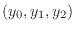 $(y_0,y_1,y_2)$