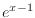 $e^{x-1}$
