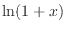 $\ln (1+x)$